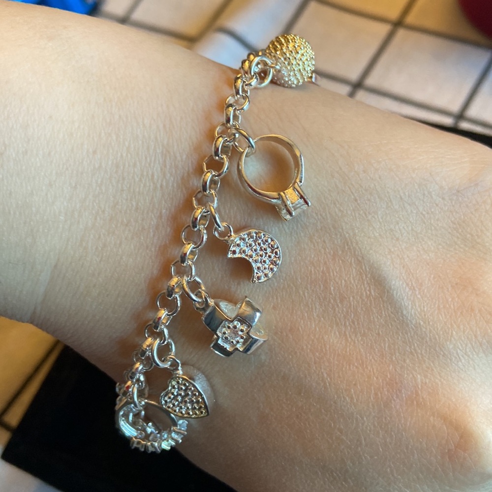 Mini Rings charm bracelet - Picture 5 of 6